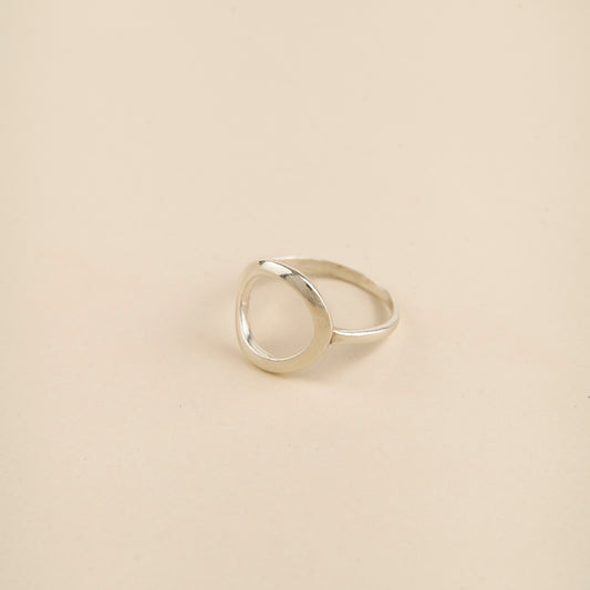 Anel Círculo Vazado