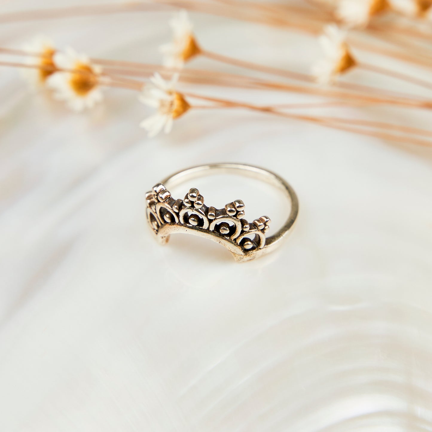 Anel Semi-Círculo Étnico