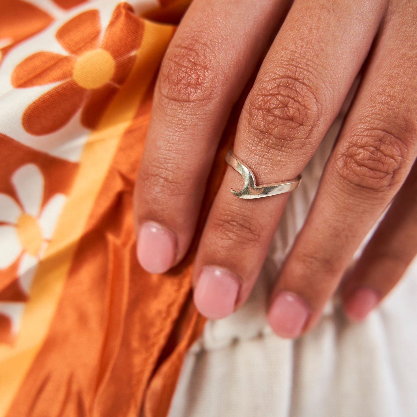 Anel Falange/Mindinho Onda