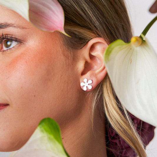 Brincos Flower Power