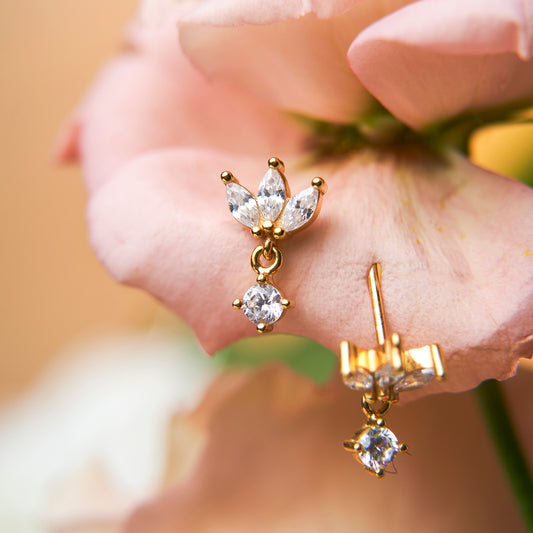 Brincos Mini Pétalas