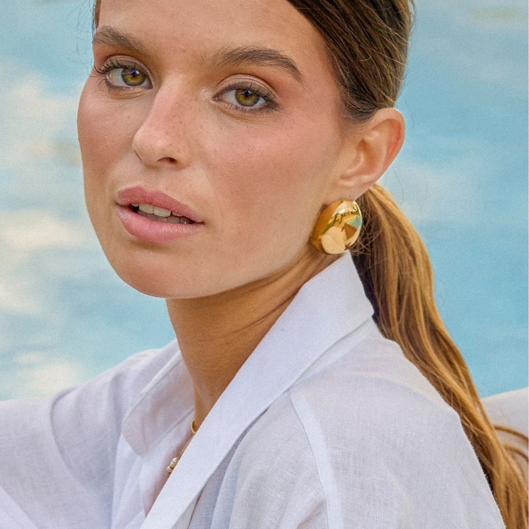 Brincos Golden Hour