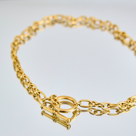 Colar Chunky com Barra em T