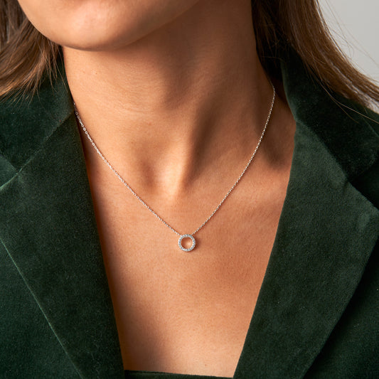 Colar Pendente Circular