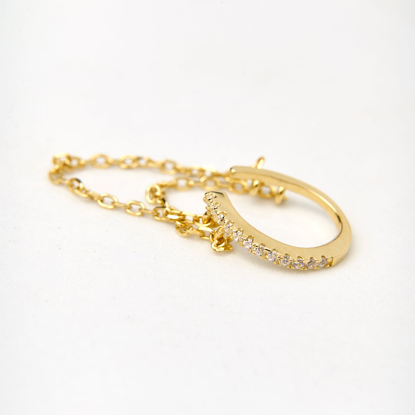 Earcuff Corrente Dupla