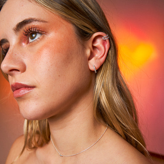 Earcuff Duplo Zircónias
