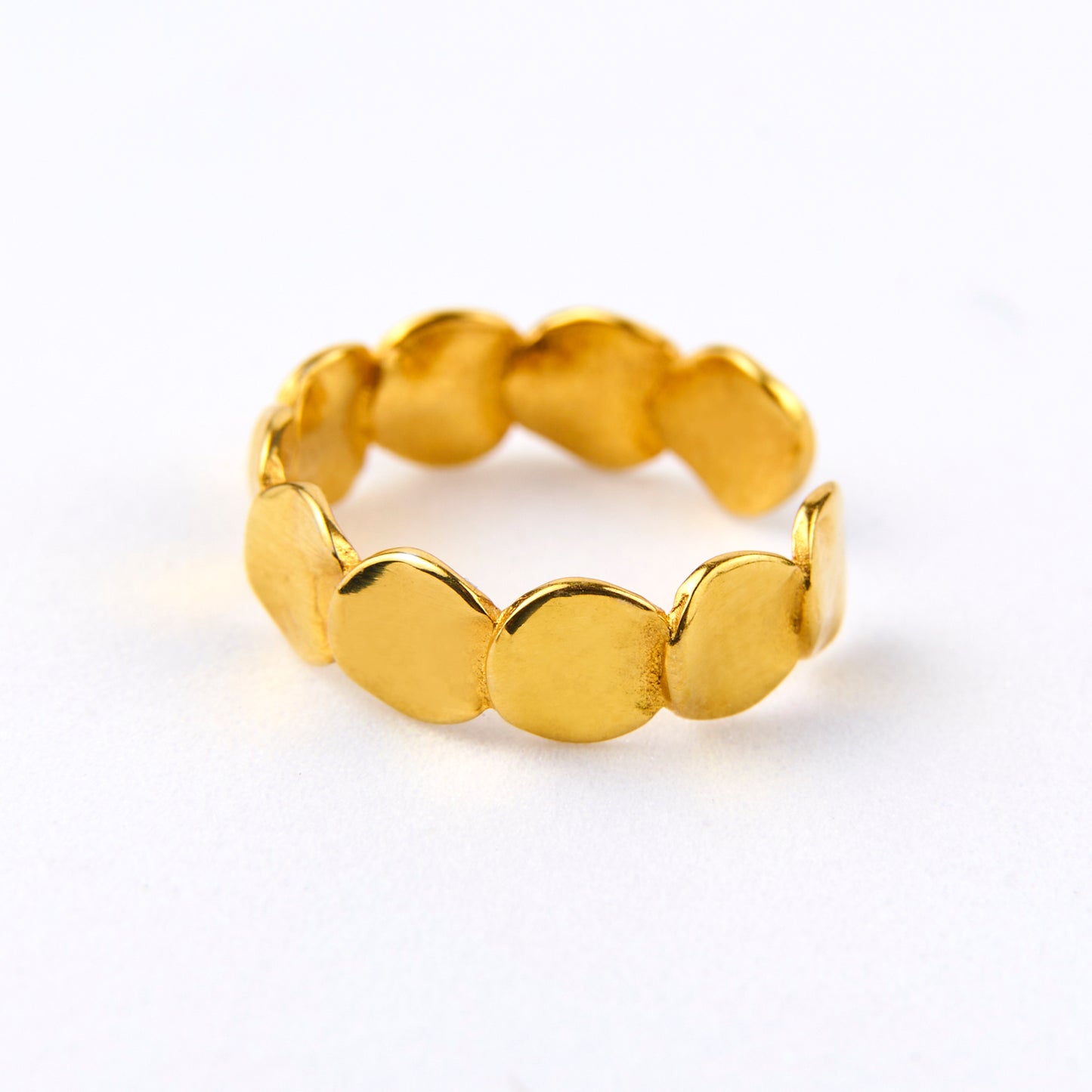 Earcuff Círculos Martelados