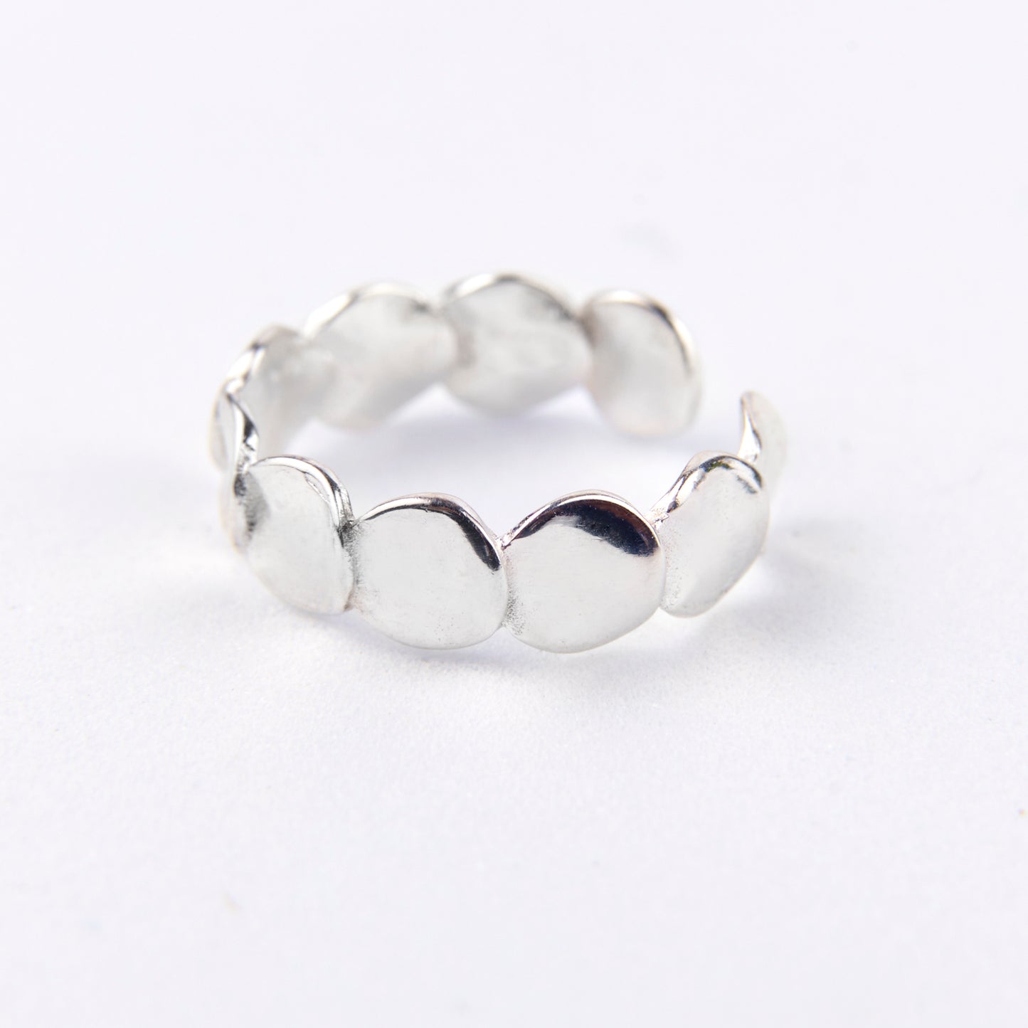 Earcuff Círculos Martelados