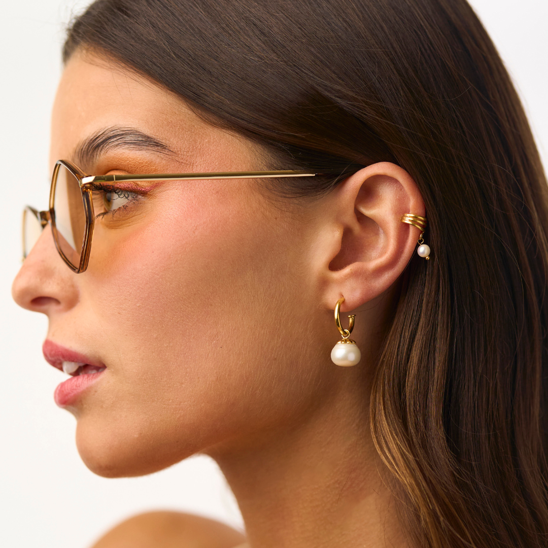 Earcuff com Pérola