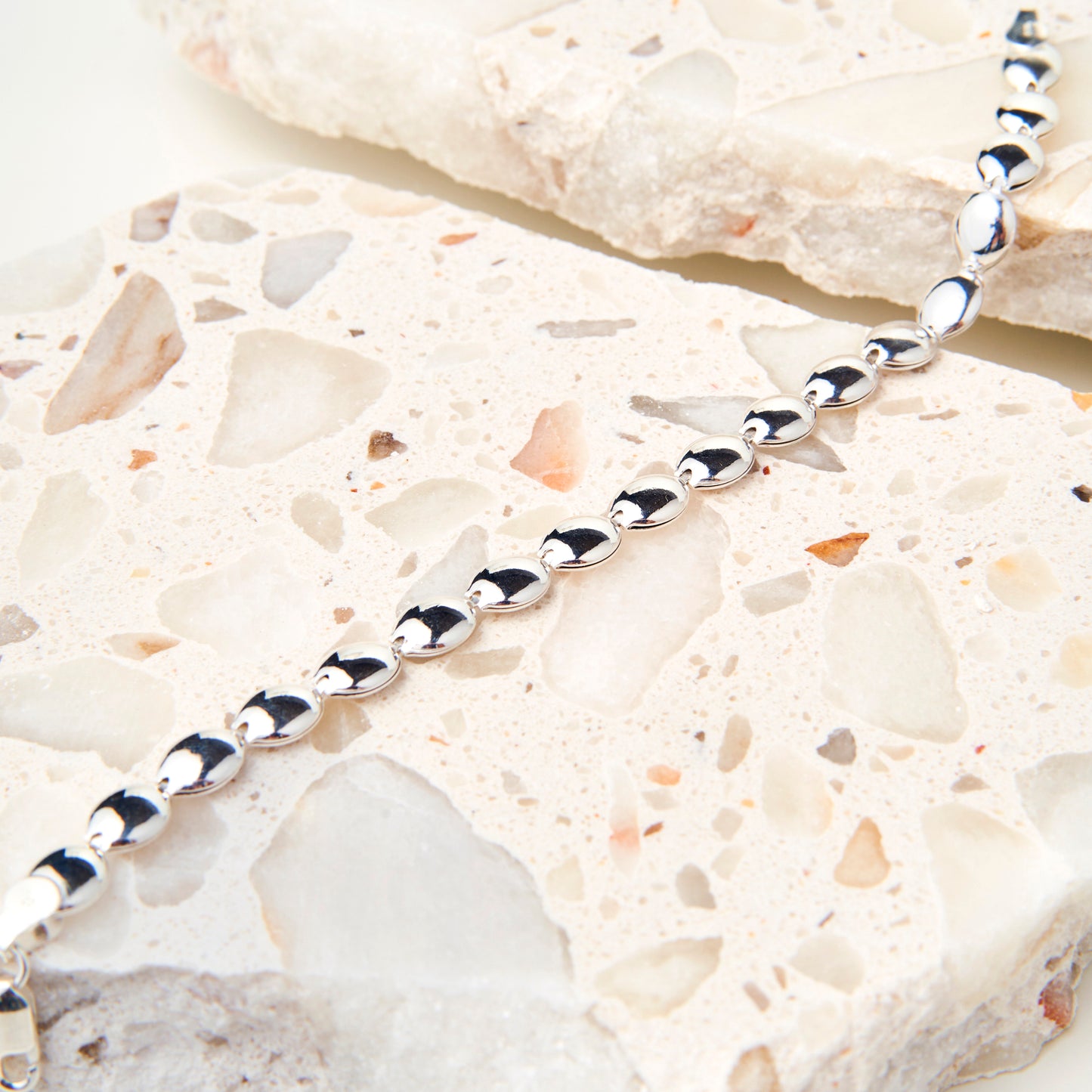 Pulseira Chapas Amendoadas