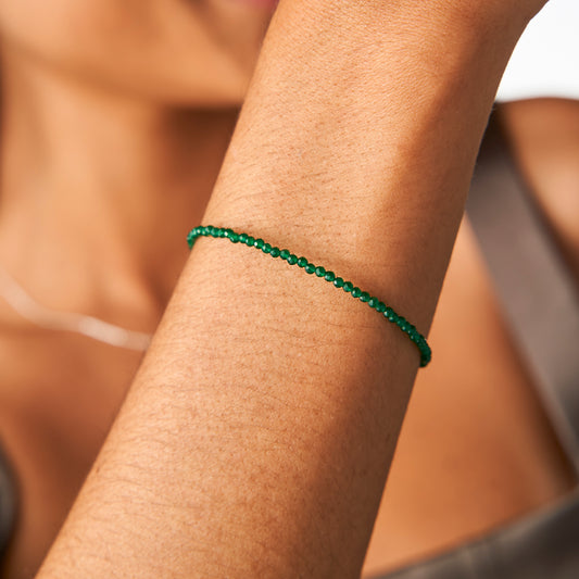 Pulseiras em Pedras Lapidadas
