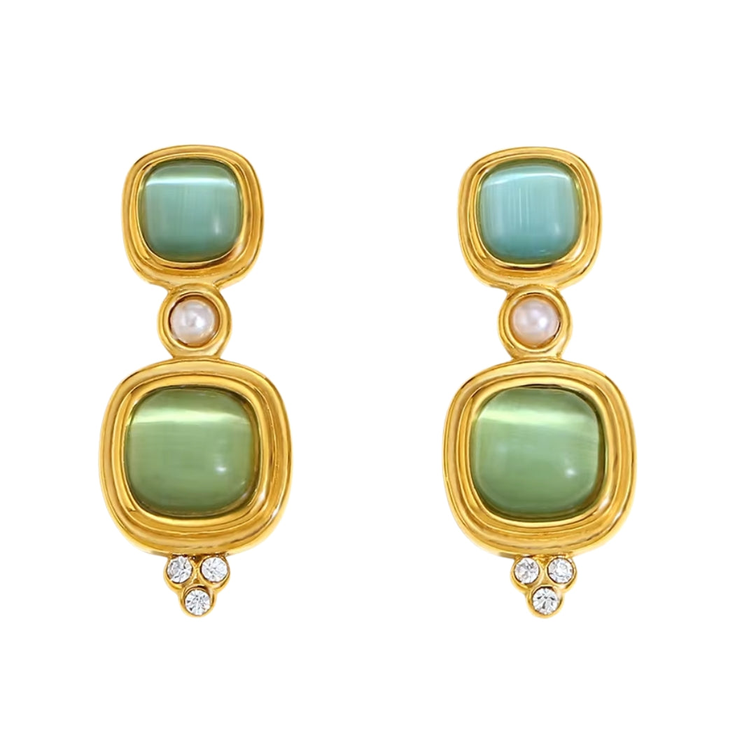 Brincos Luz de Jade