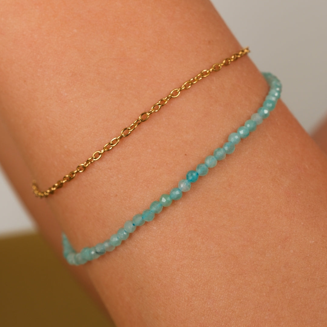 Pulseira Chain and Stones