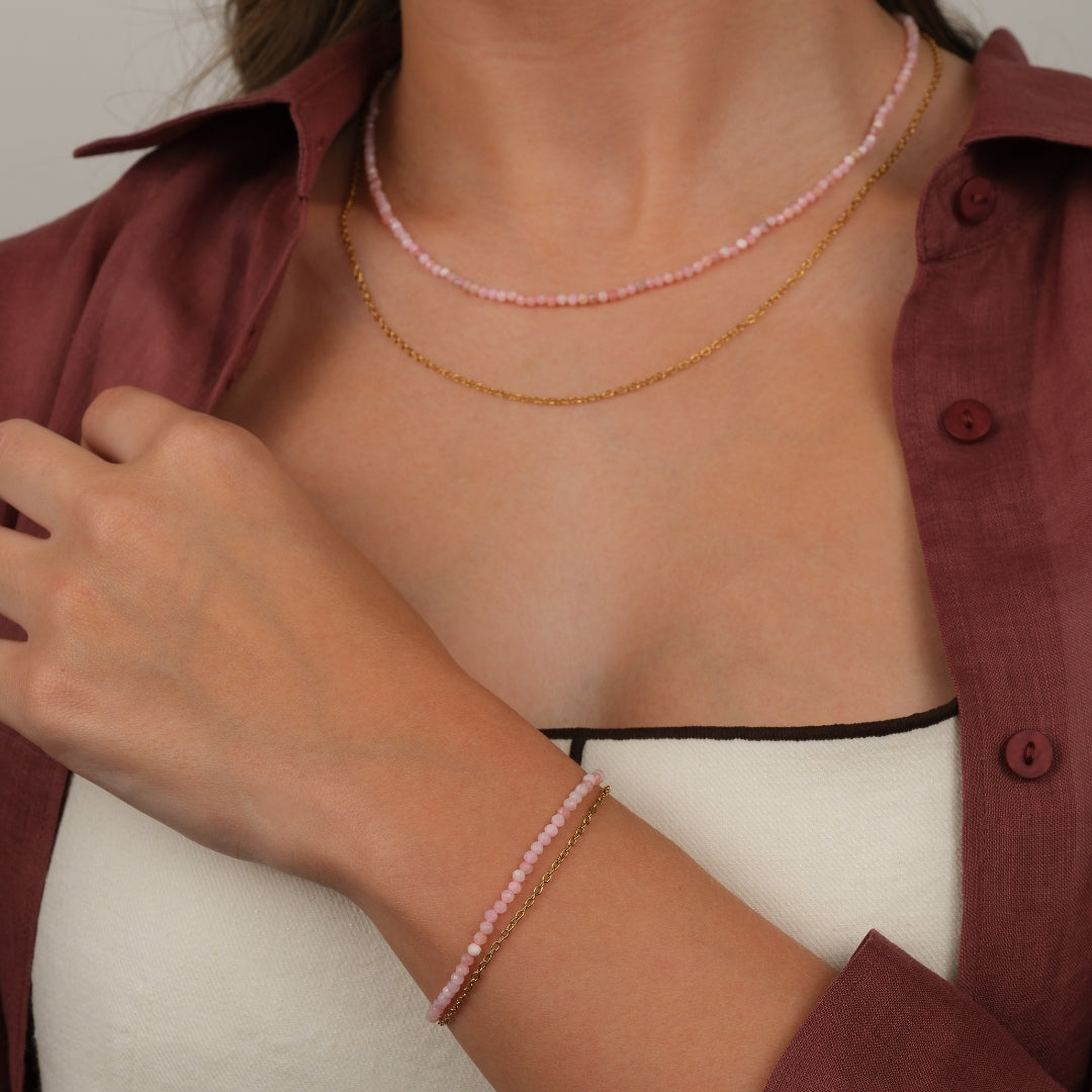 Pulseira Chain and Stones