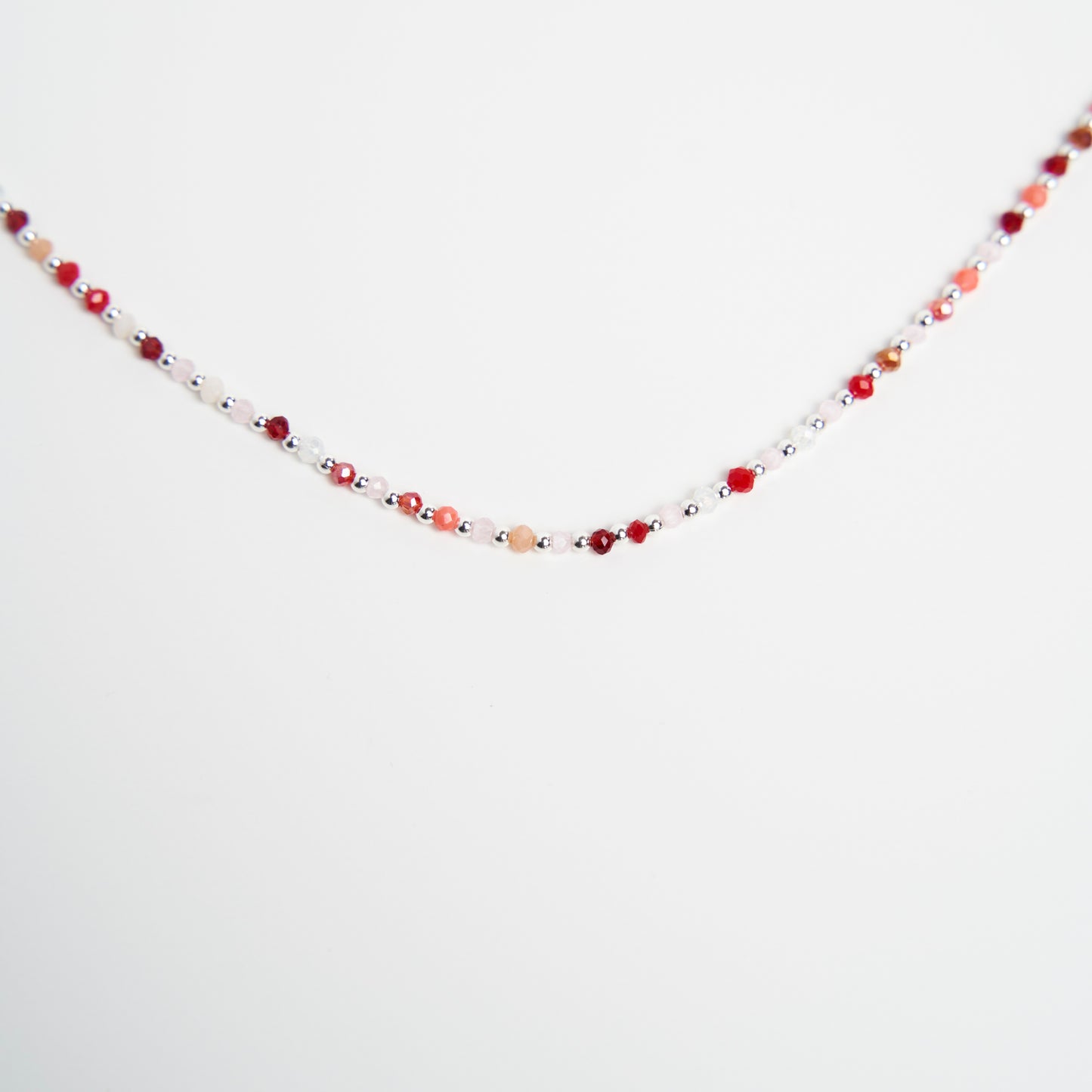 Colar Tons Vermelhos