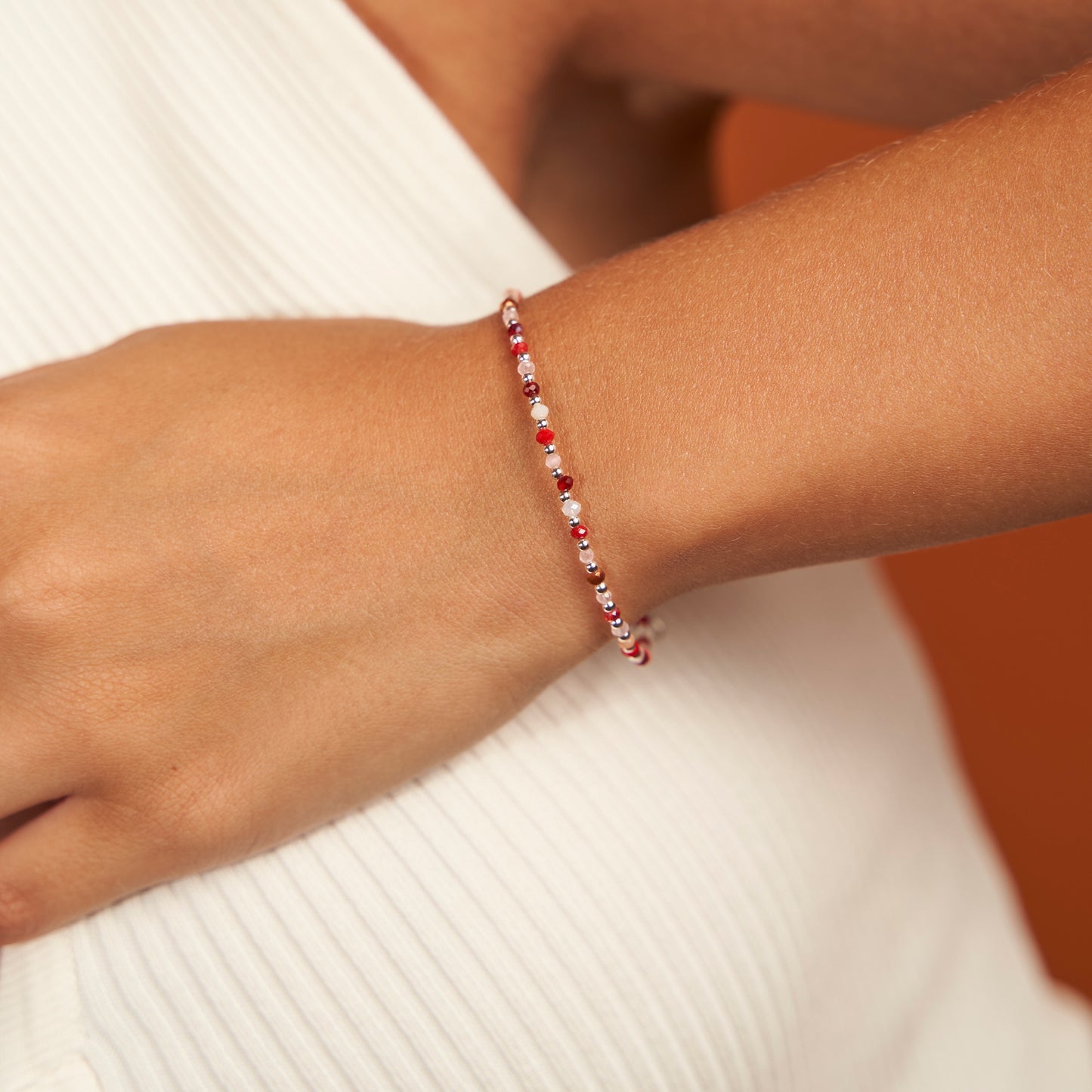 Pulseira Tons Vermelhos
