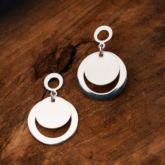 Brincos Circulares Balançantes