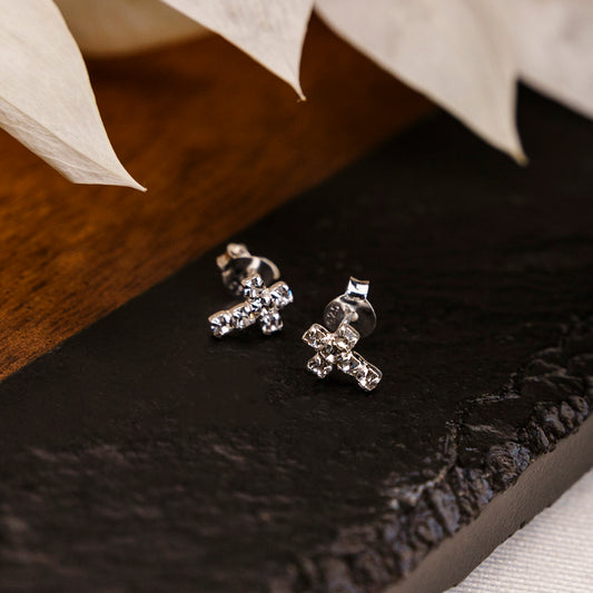 Brincos Mini Cruz