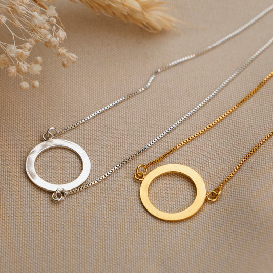 Colar Círculo Vazado