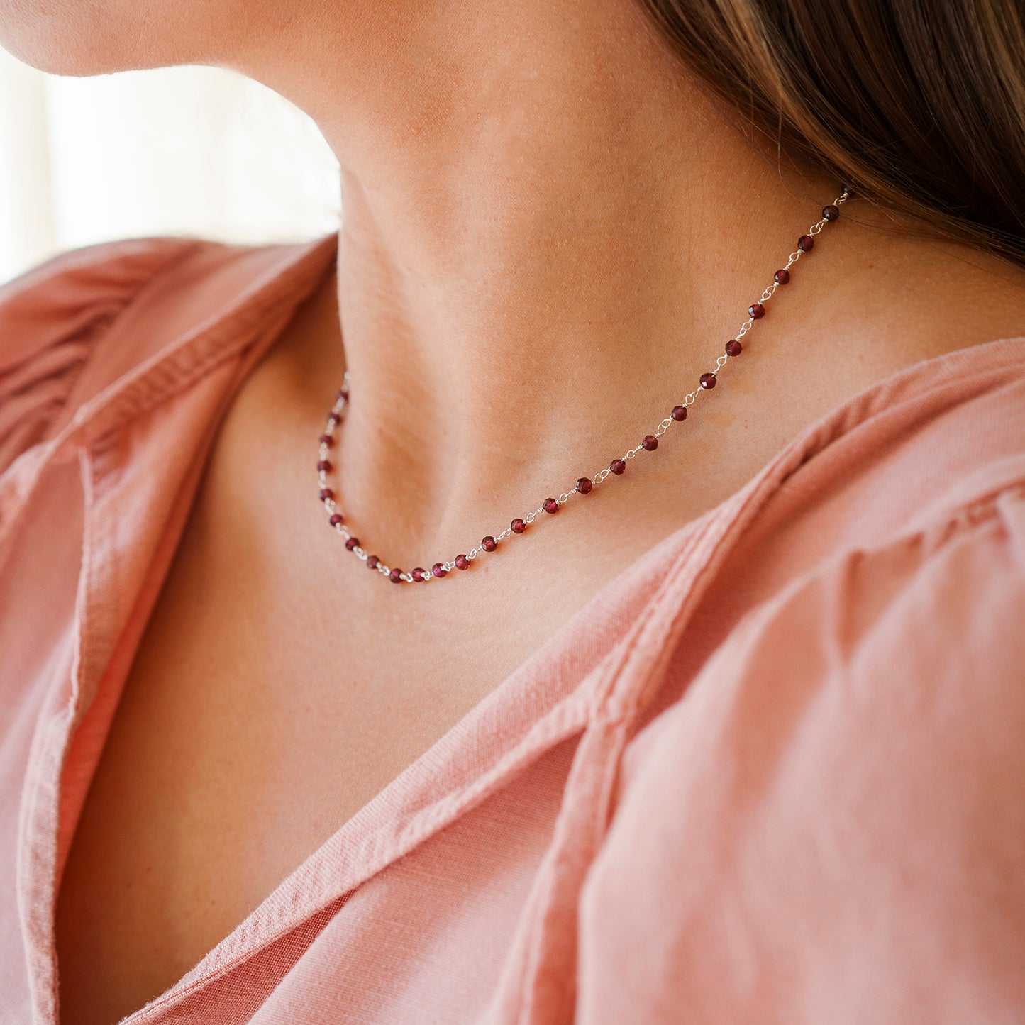 Rosário em Pedra Natural