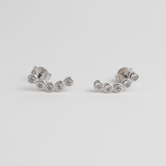 Brincos Crystal Dots