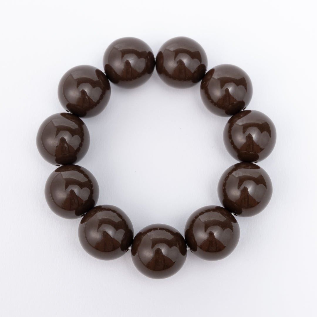Pulseira Bold La Esfera Panna Joias - Coleção de Pulseiras em Resina