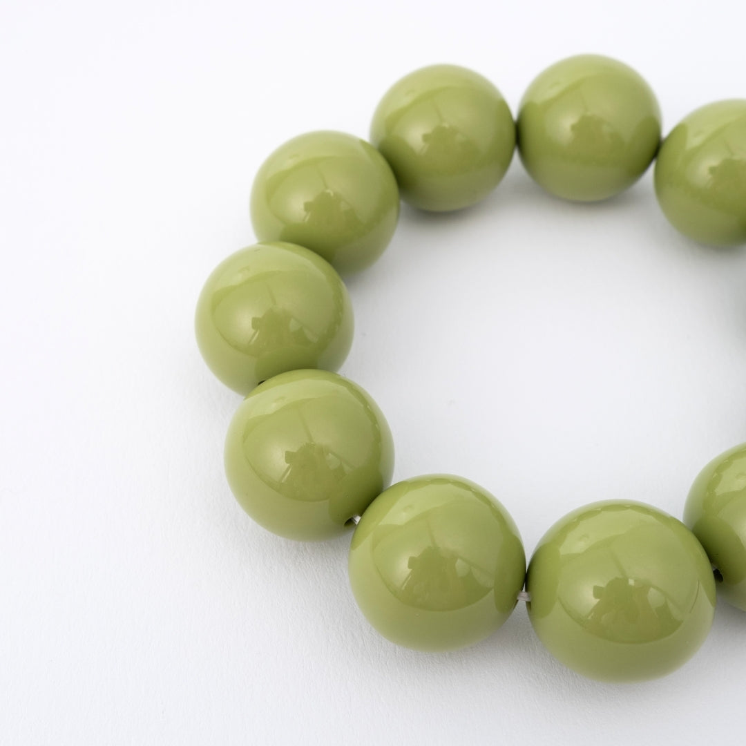 Pulseira Bold La Esfera Panna Joias - Coleção de Pulseiras em Resina