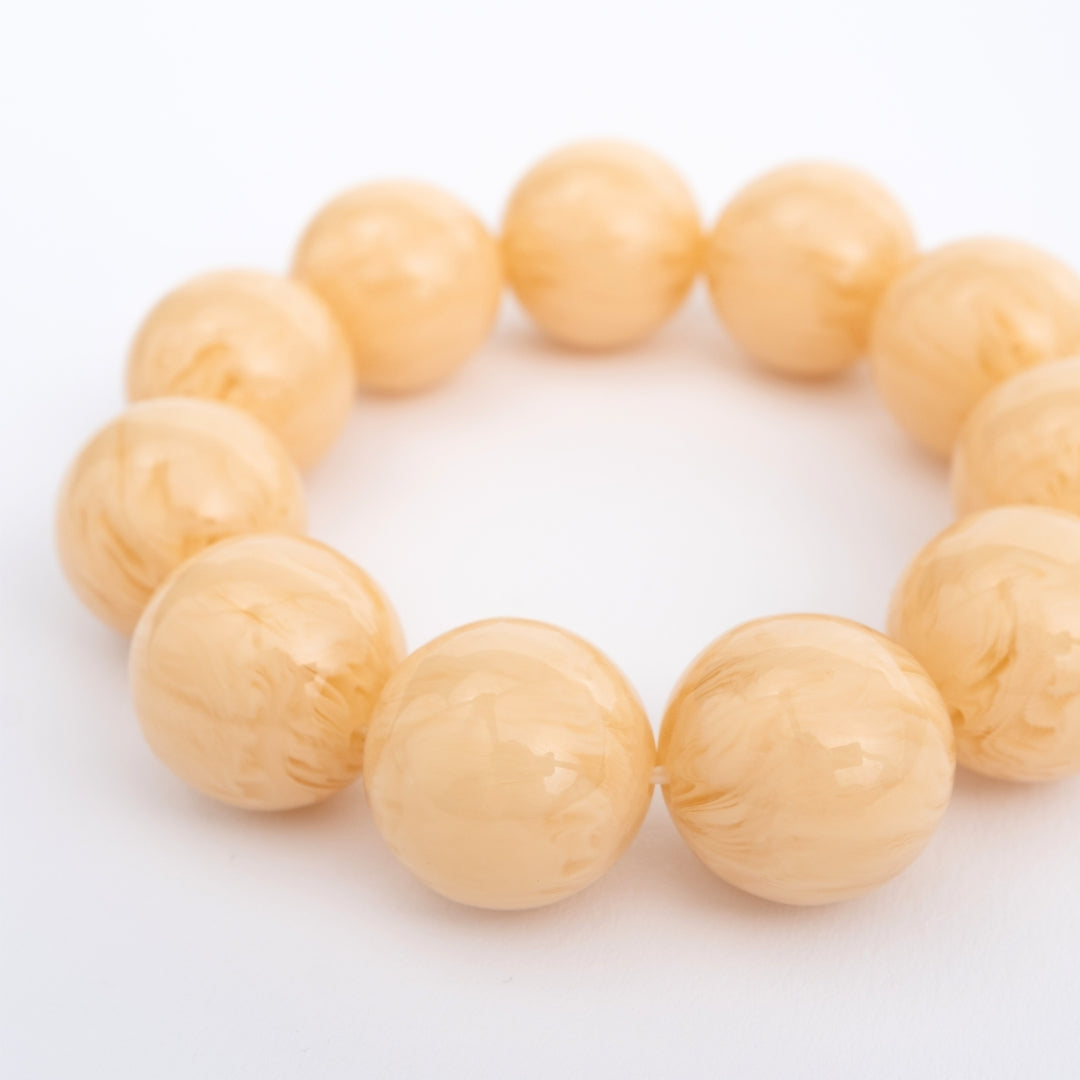 Pulseira Bold La Esfera Panna Joias - Coleção de Pulseiras em Resina