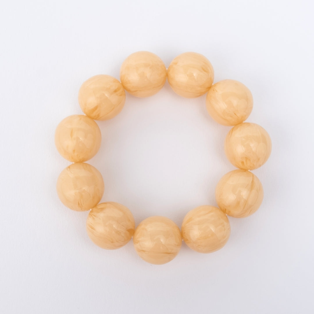 Pulseira Bold La Esfera Panna Joias - Coleção de Pulseiras em Resina