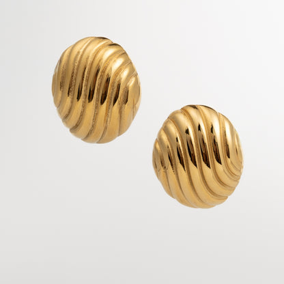 Brincos Golden Wave