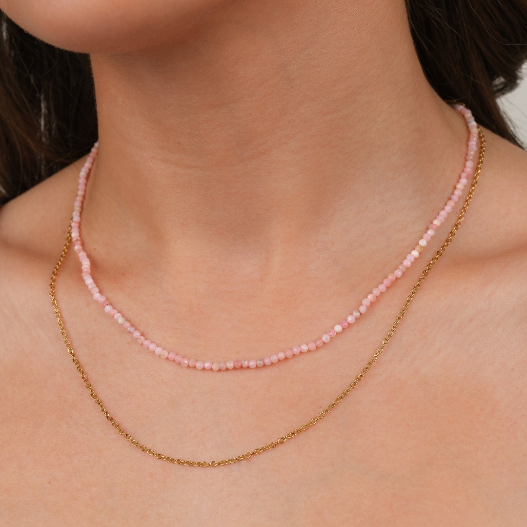 Colar Chain and Stones