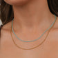 Colar Chain and Stones