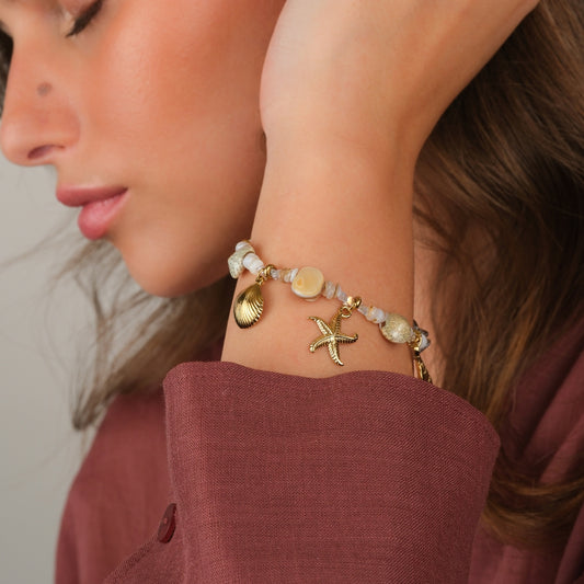 Pulseira Maré Dourada